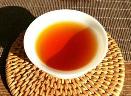 城步峒茶汤色